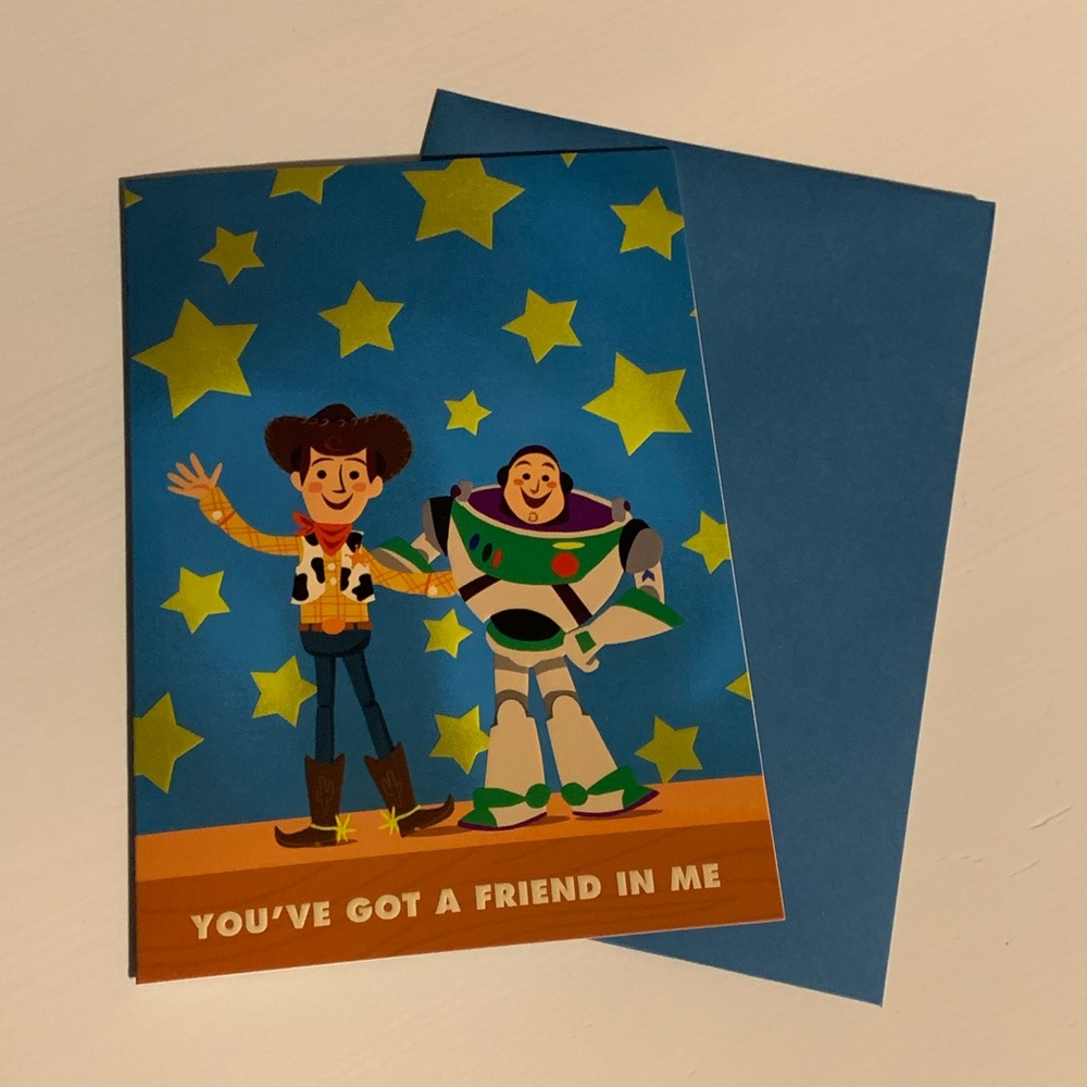 🎁 5 for $30 - Disney Greeting Card